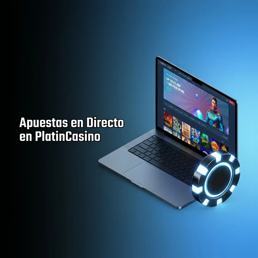 Apuestas en directo en PlatinCasino con fútbol, tenis y más deportes, cuotas en tiempo real y cash out disponible