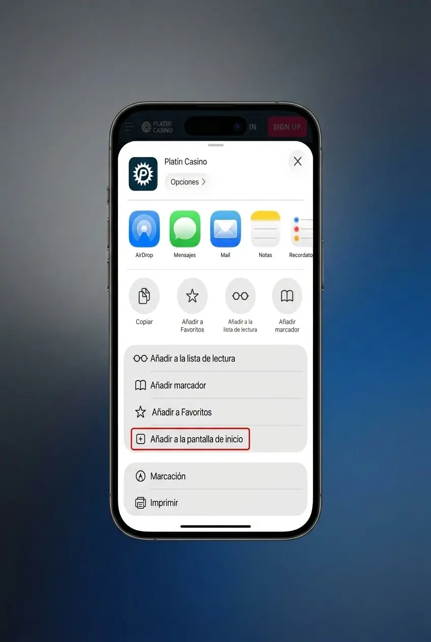 Guía en 4 pasos para descargar e instalar la app de PlatinCasino en dispositivos iOS desde la App Store