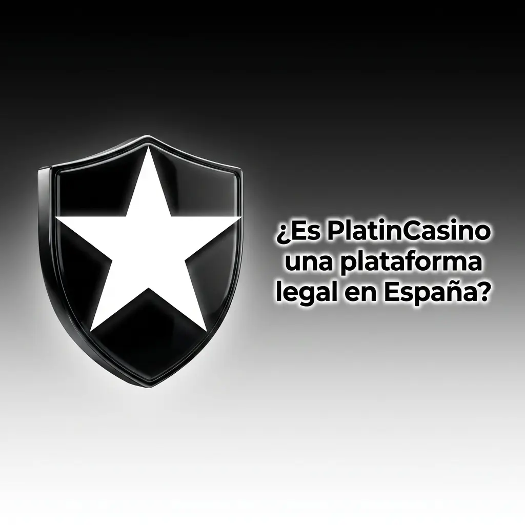 Logotipo de PlatinCasino con licencia DGOJ, plataforma legal de juego online en España regulada por la Ley 13/2011