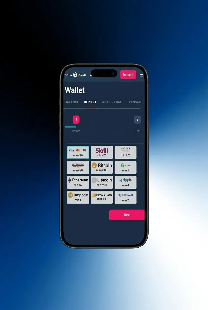 Pasos para empezar a apostar en la app de PlatinCasino desde el móvil de forma rápida y sin fricciones