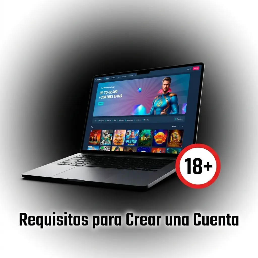 Requisitos para crear cuenta en PlatinCasino España: edad mínima 18 años, residencia española y documentación válida DNI o pasaporte