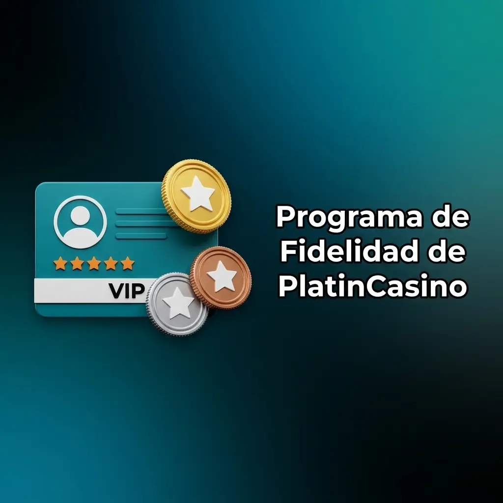 Programa de Fidelidad PlatinCasino con niveles VIP, acumulación de PlatinPoints y beneficios exclusivos por apuestas reales